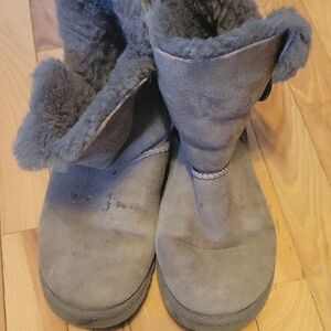 UGG Gray Ankle Boots